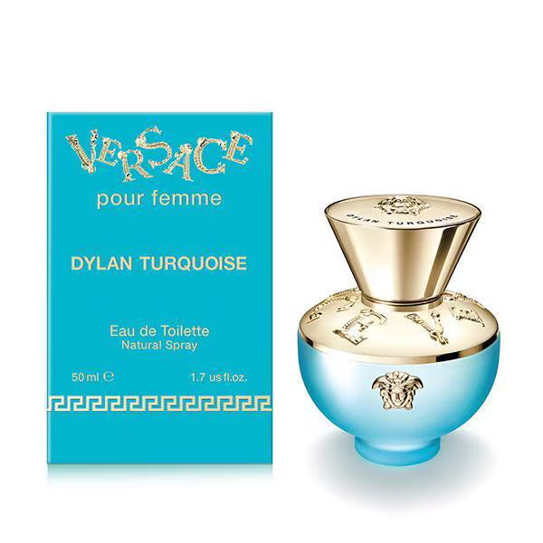 Versace Dylan Turquoise Eau De Toilette 50ml (British brand)