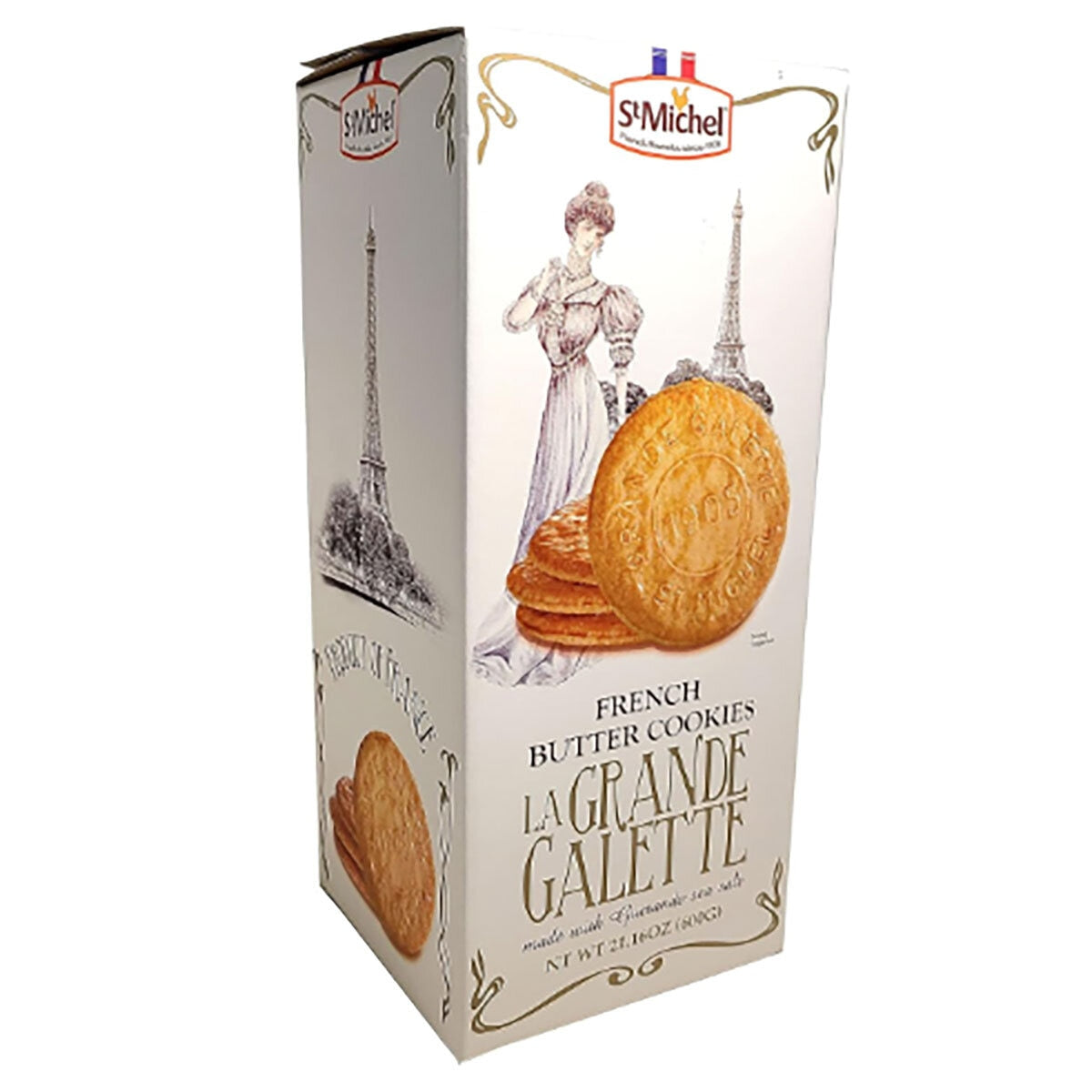 St Michel La Grande Galette French Butter Cookies 600g (British brand)