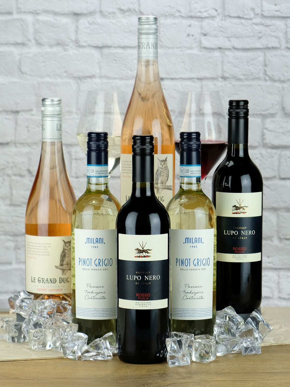 Le Bon Vin mixed wine half case 6x 75cl, UK version