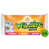 Wildlife Choobs Kids Strawberry, Raspberry & Apricot Yoghurt Tubes 6 x 37g