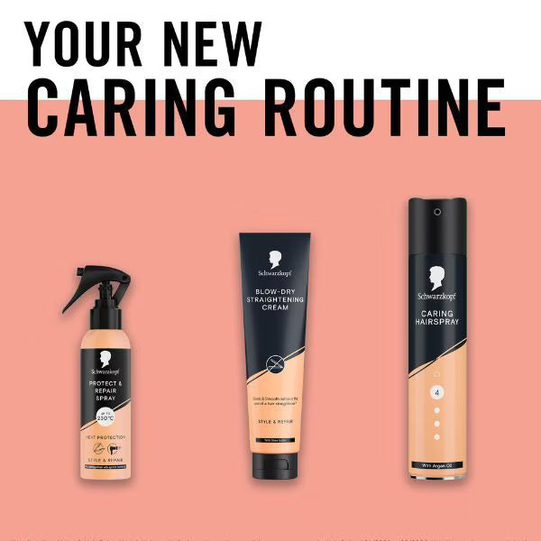 Schwarzkopf caring hairspray 250ml (British brand)