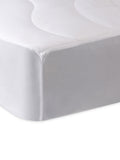FBC Spundown Washable White Mattress Protector - British product
