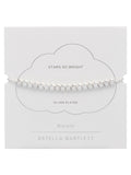 Estella Bartlett Silver Stars So Bright chain slider bracelet - British product