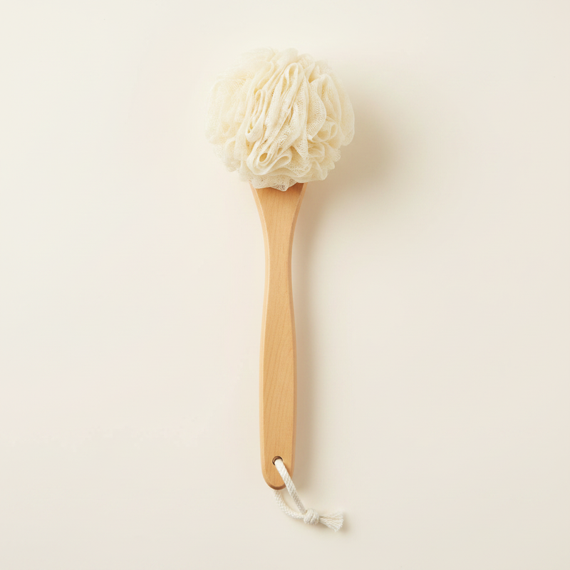 Botanics long handled body polisher - British product