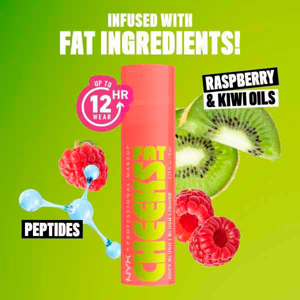 NYX Professional Makeup Fat Cheeks Blush Papaya Plump - British product
