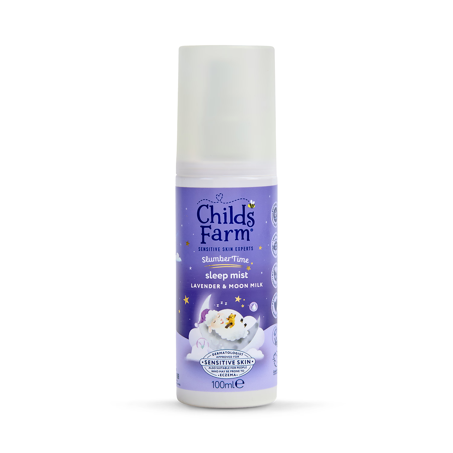 Childs Farm SlumberTime Sleep Mist Lavender Moon Milk 100ml - British product