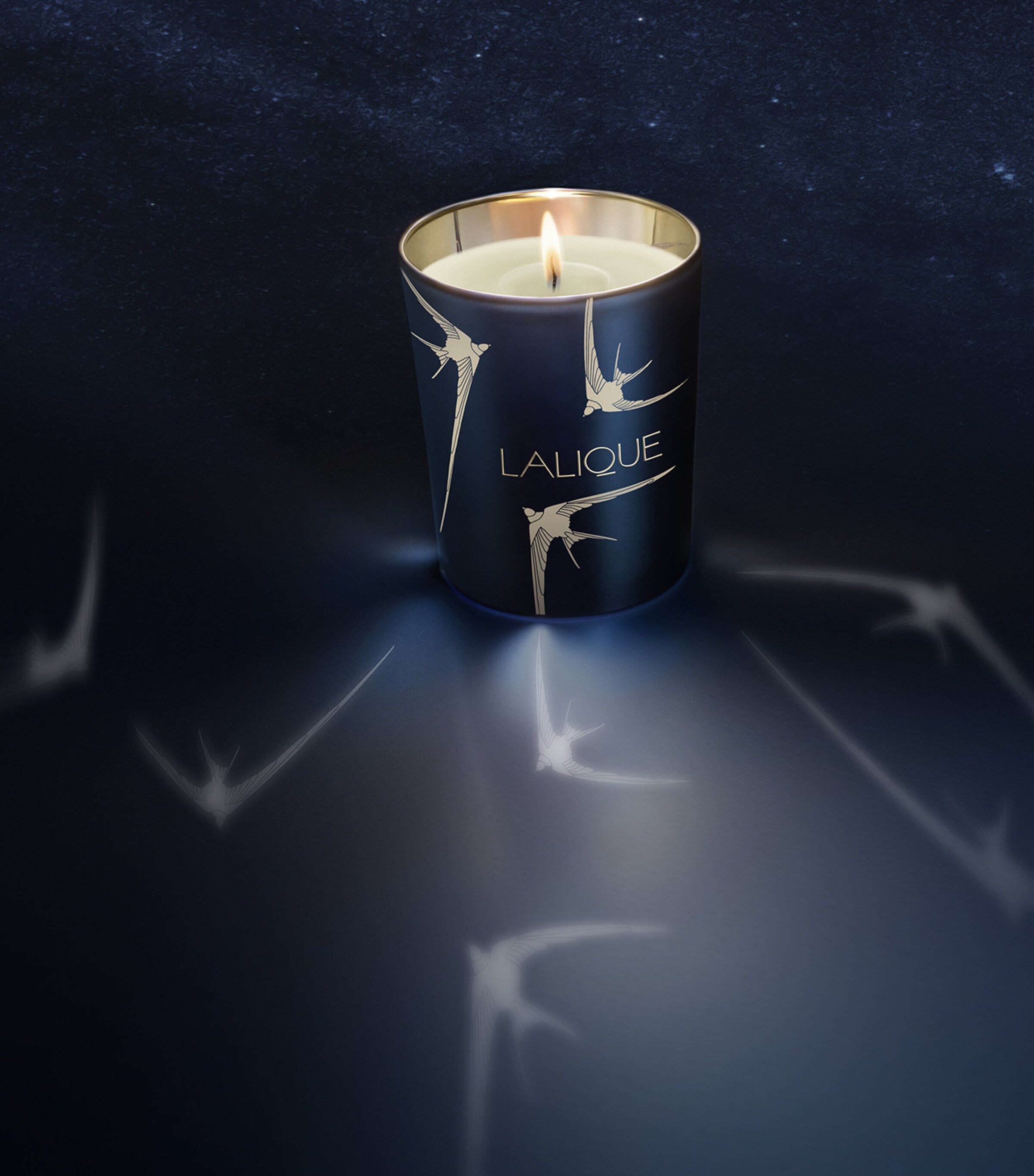 Lalique La Nuit Nairobi candle 190g, UK version