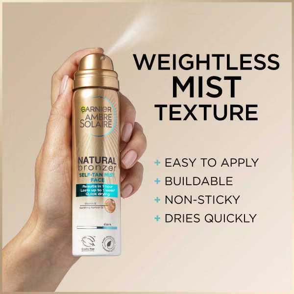 Garnier Ambre Solaire Dark Self Tan Mist 150ml, UK version