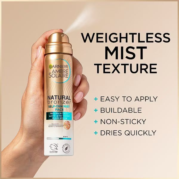 Garnier Ambre Solaire Dark Self Tan Mist 150ml, UK version