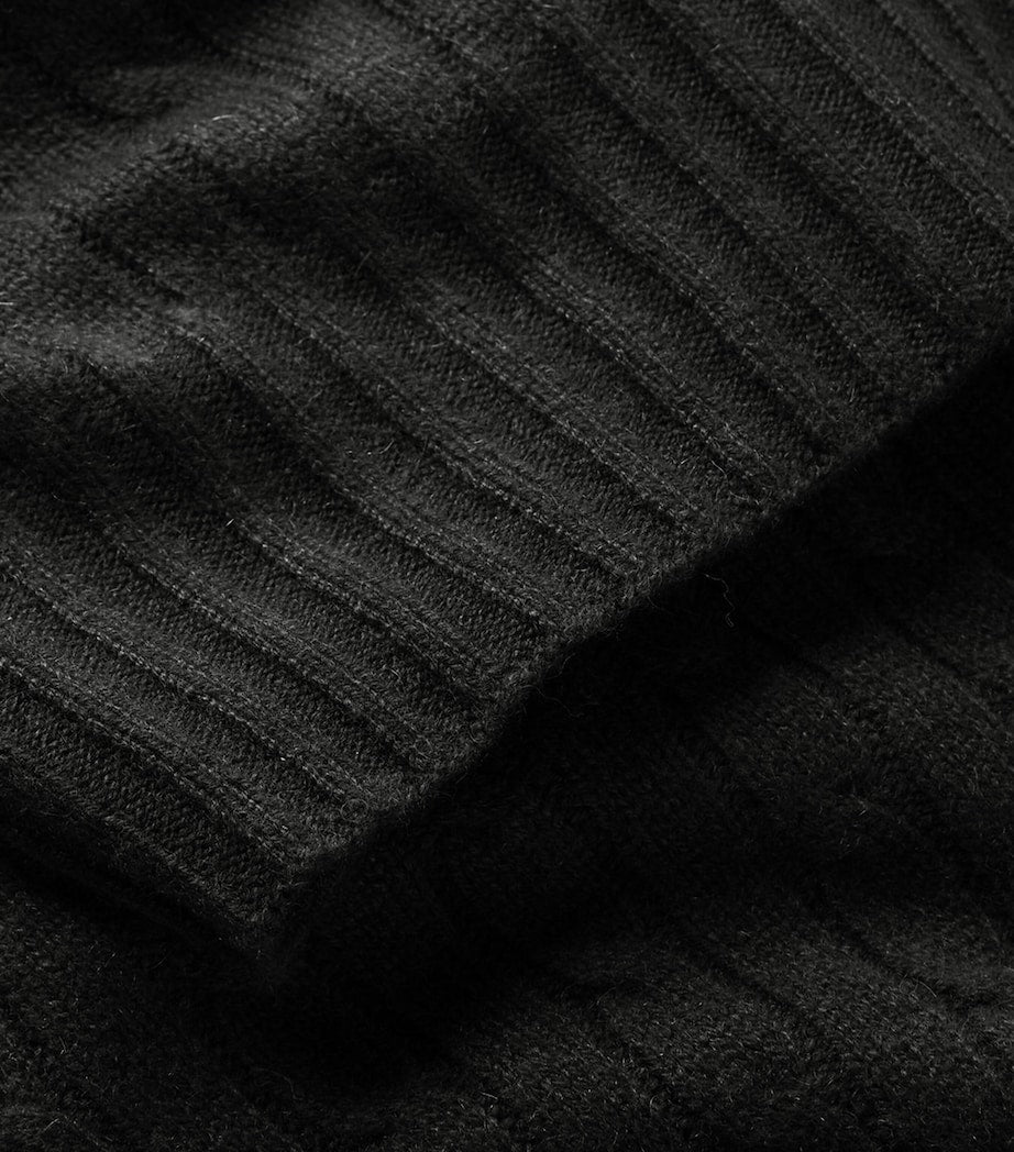 Ralph Lauren Home Cashmere Cable-Knit Throw (60cm x 60cm)