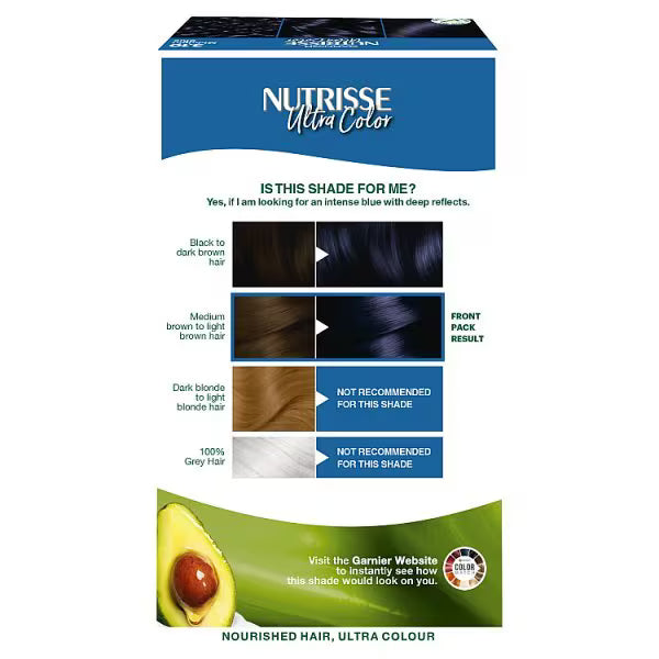 Garnier Nutrisse Ultra Color Midnight Blue, UK version
