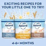 Aptamil Organic Baby Rice Cereal 4 mths+   100g - McGrocer