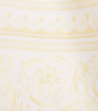 Versace kids Barocco print silk twill trousers for ages 6-14 years (British brand)