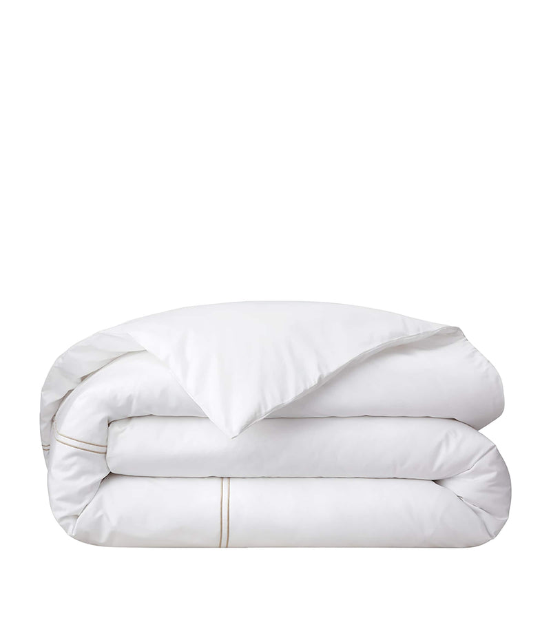 Yves Delorme Organic Cotton Duo Pierre King Duvet Cover 240cm x 220cm (British brand)