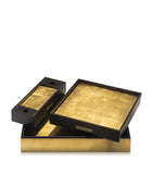 Posh Trading Company Gold Leaf Matbox (Set of 8)