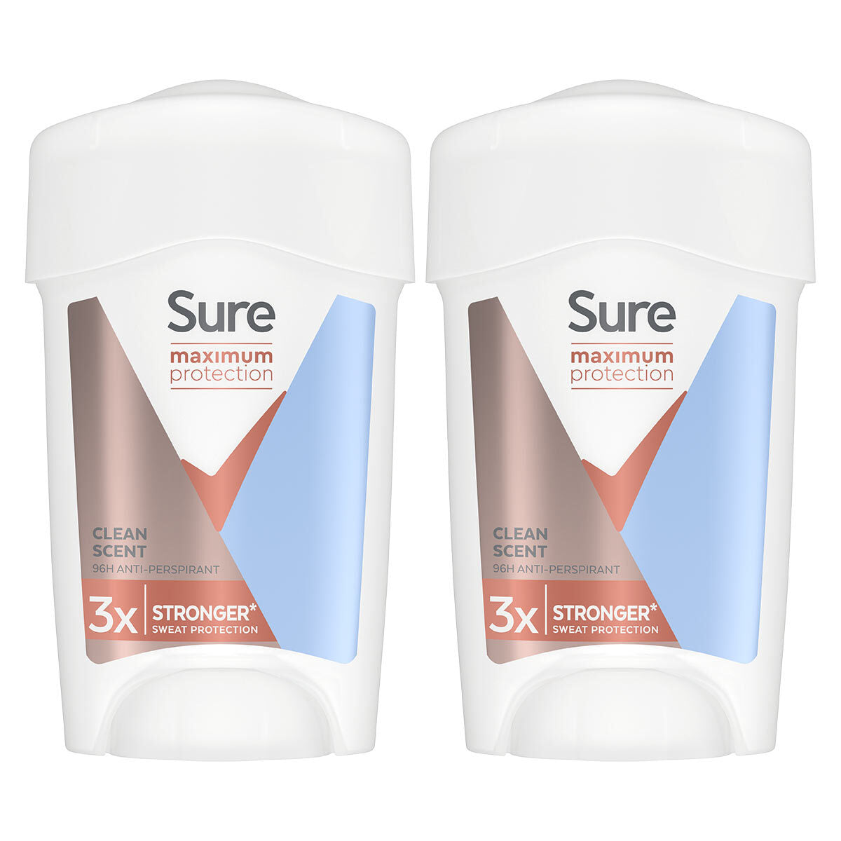 Sure Women Maximum Protection Anti-Perspirant, 2 x 45ml GOODS Costco UK