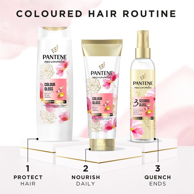 Pantene Miracles Colour Gloss Shampoo   400ml - McGrocer