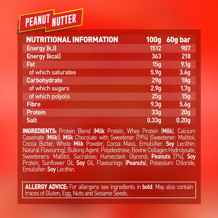 Grenade Carb Killa Peanut Nutter Protein Bar 60g - British product
