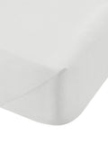 Bianca White fitted sheet - British product