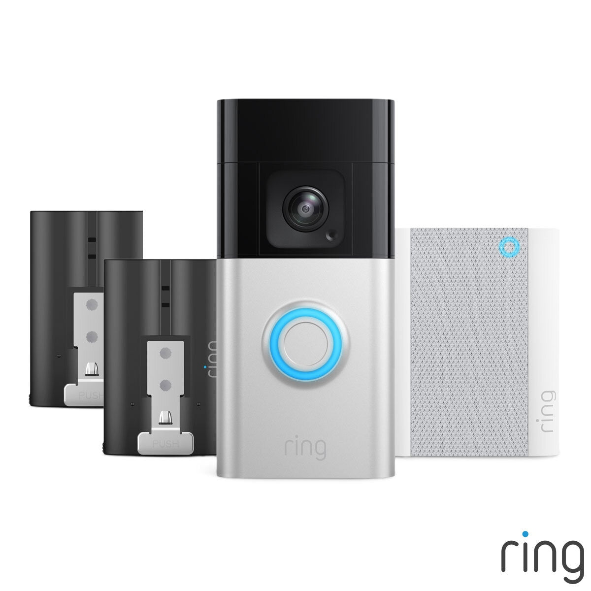 Ring video doorbell pro with chime and battery imported from the UK