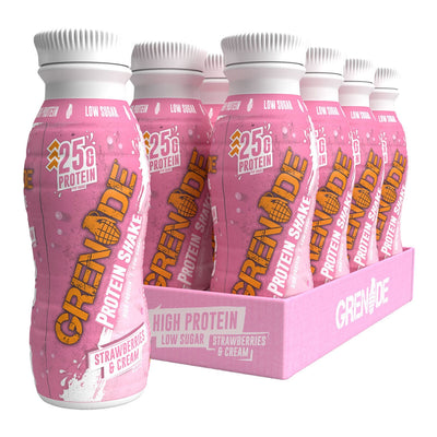 Grenade Carb Killa Strawberries & Cream High Protein Shake 8 x 330ml