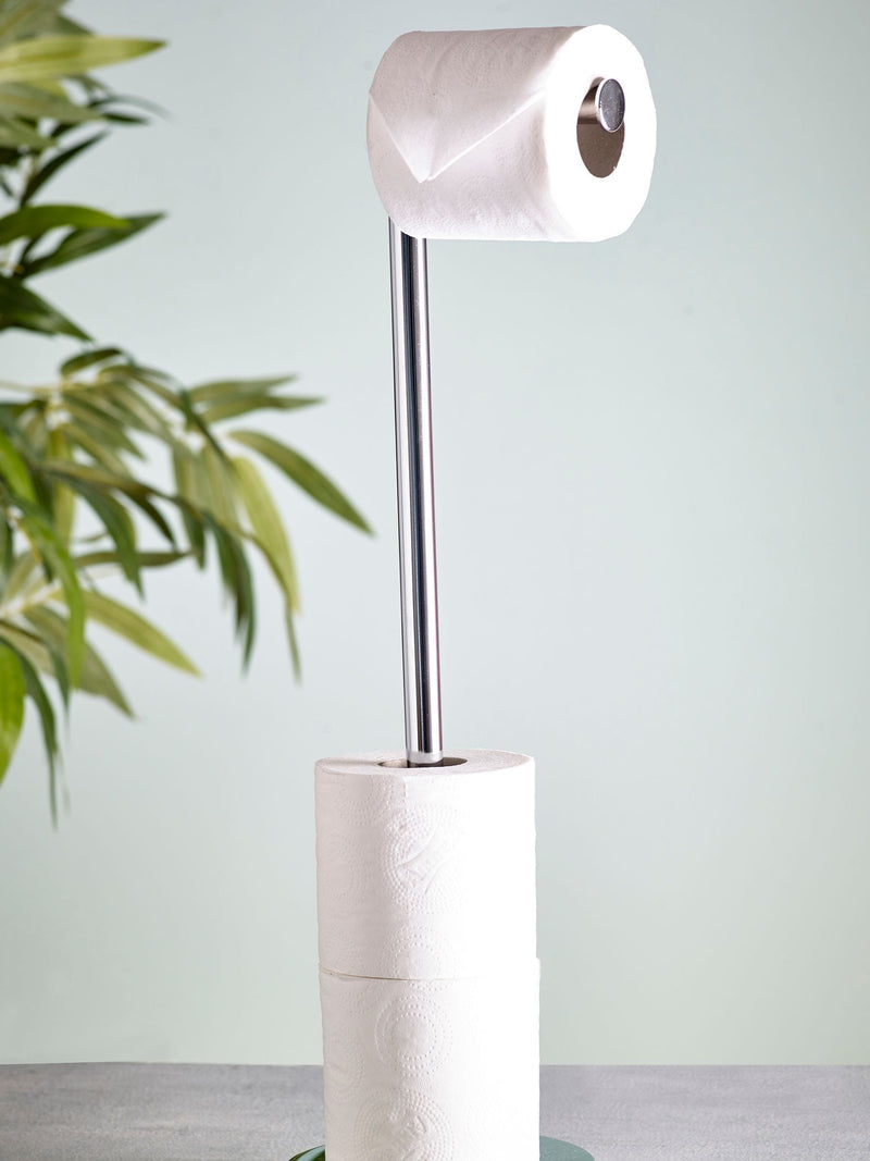 Chrome Pivot Top Toilet Roll Holder - British product