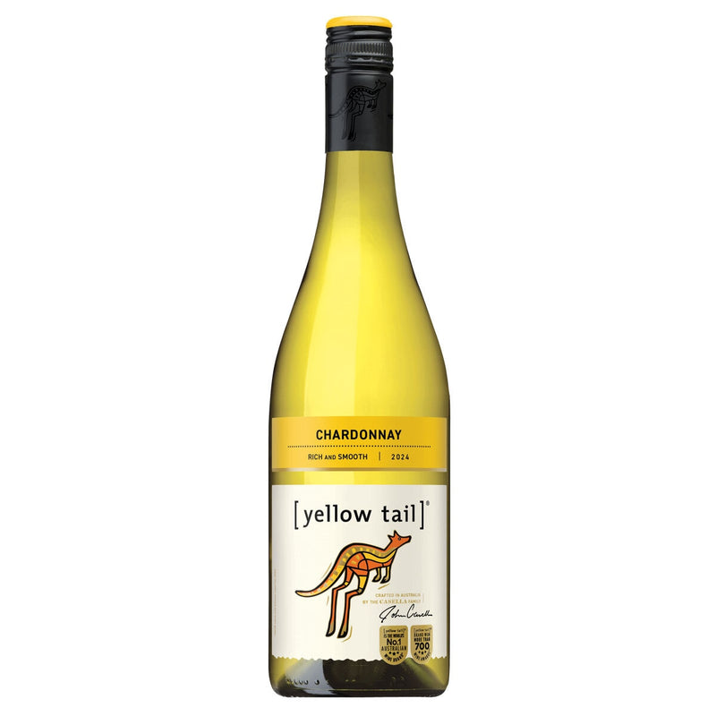 Yellow Tail Chardonnay white wine 75cl (British brand)