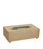 ZODIAC Box Gold-Plated Tissue Box