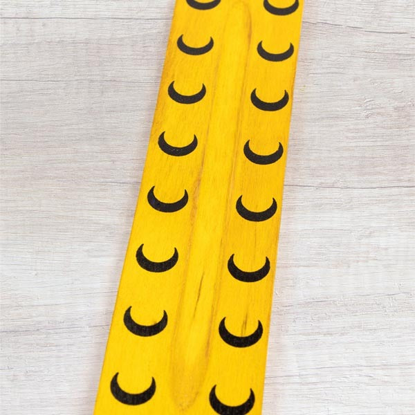 Myga incense holder yellow moon imported from the UK