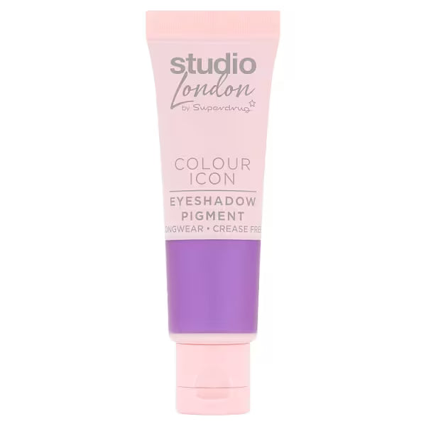 Studio London colour icon eyeshadow pigment lively lilac (British brand)
