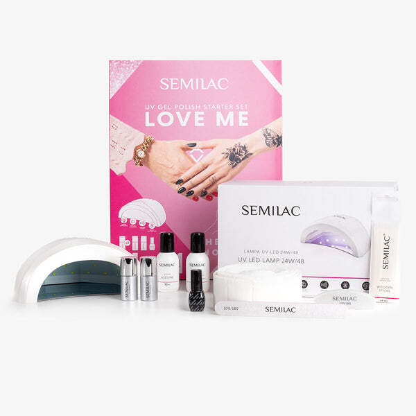 Semilac UV gel polish starter set (British brand)