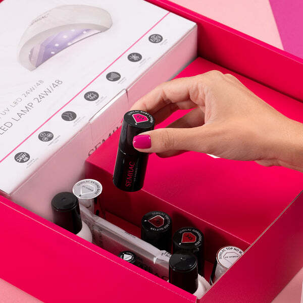 Semilac UV gel polish starter set (British brand)