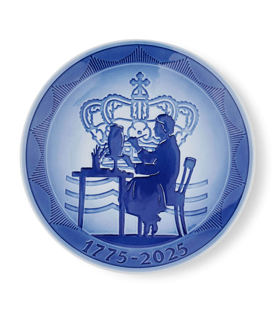 Royal Copenhagen Anniversary Plate 1775-2025 Porcelain Plate 18cm