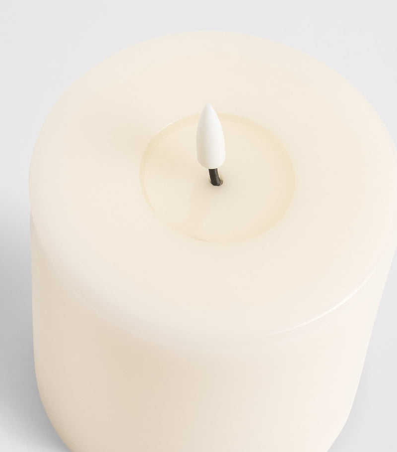 Deluxe Homeart LED Pillar Candle (10cm)