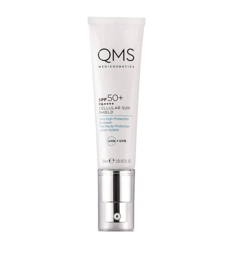 QMS Cellular Sun Shield SPF50+ 30ml, imported from the UK