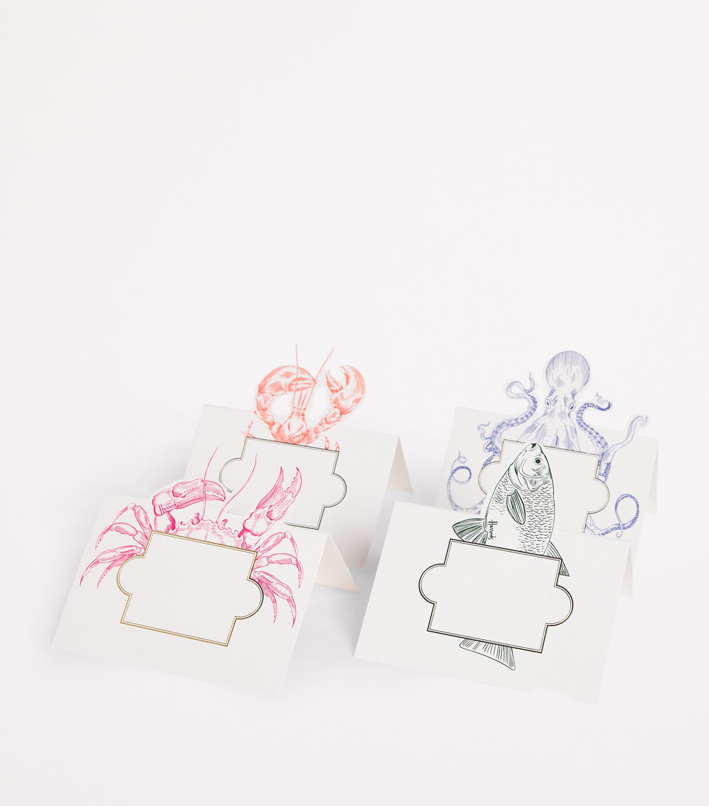 Harrods Set of 12 Character Place Cards