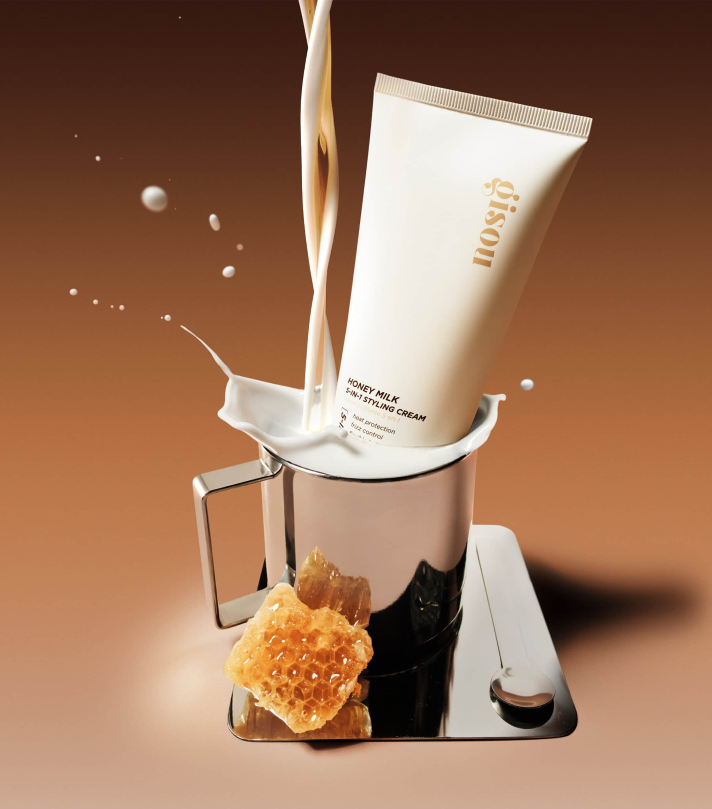 Gisou Honey Milk Styling Cream 150ml, UK version