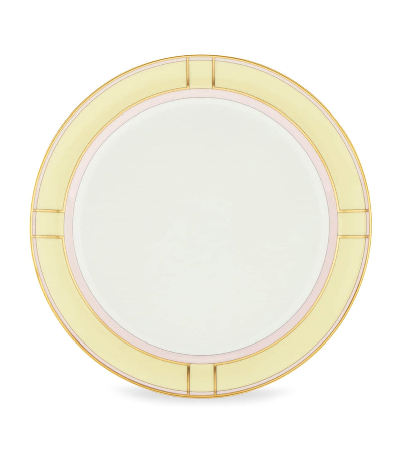 GINORI 1735 Porcelain Dinner Plate Giallo 27cm, UK version