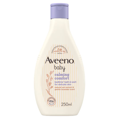 Aveeno Calming Comfort Bedtime Baby Bath & Wash 250ml - British product