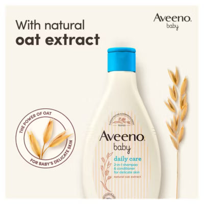 Aveeno Baby Daily Care 2-in-1 Shampoo & Conditioner 250ml - British product