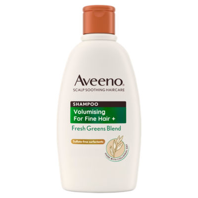 Aveeno Volumising+ Fresh Greens Blend Shampoo 300ml - British product