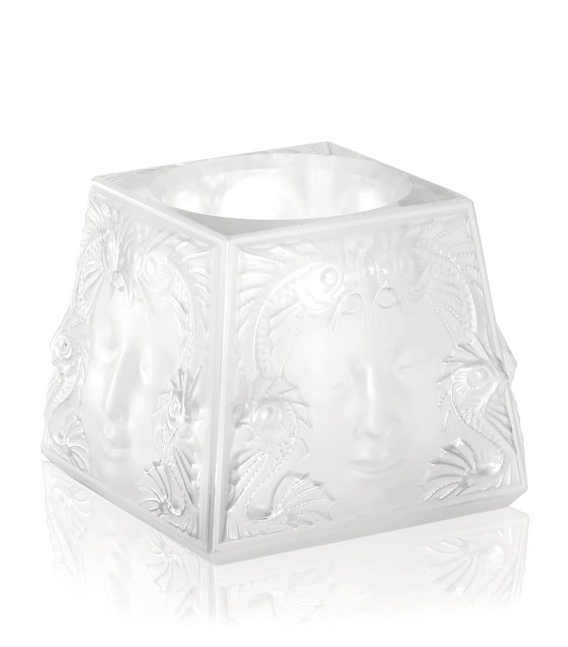 Lalique Masque de Femme votive candle holder, UK version