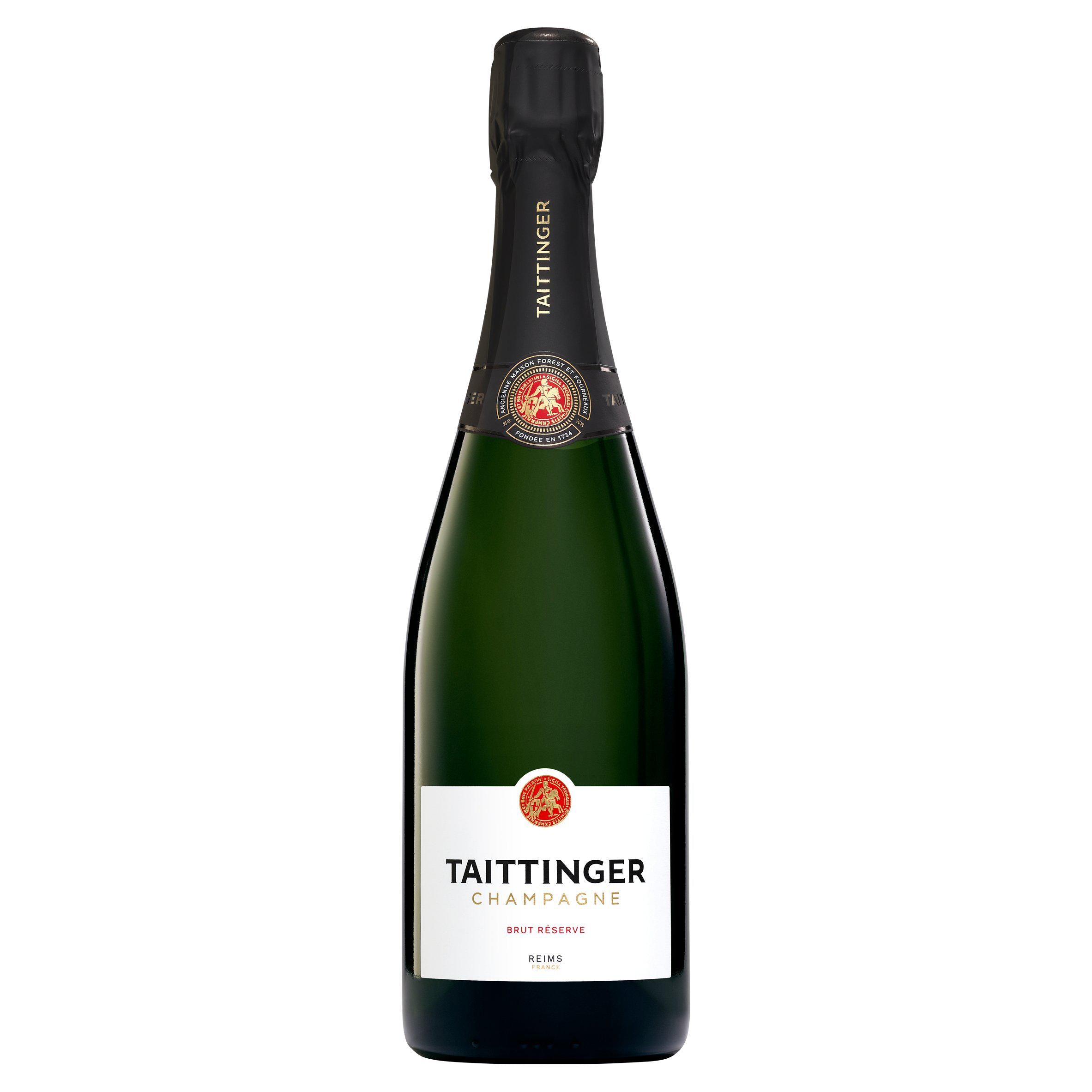 Taittinger Brut Reserve Champagne 75cl All champagne & sparkling wine Sainsburys   