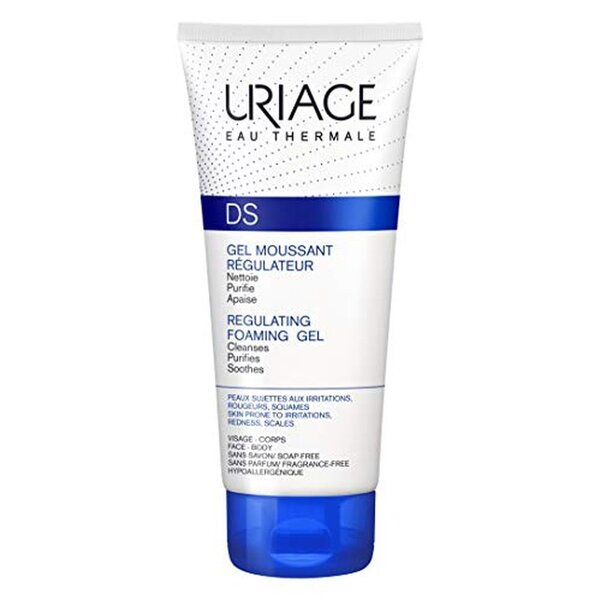 Uriage D.S Anti-Irritation Foaming Gel 150ml, imported from the UK
