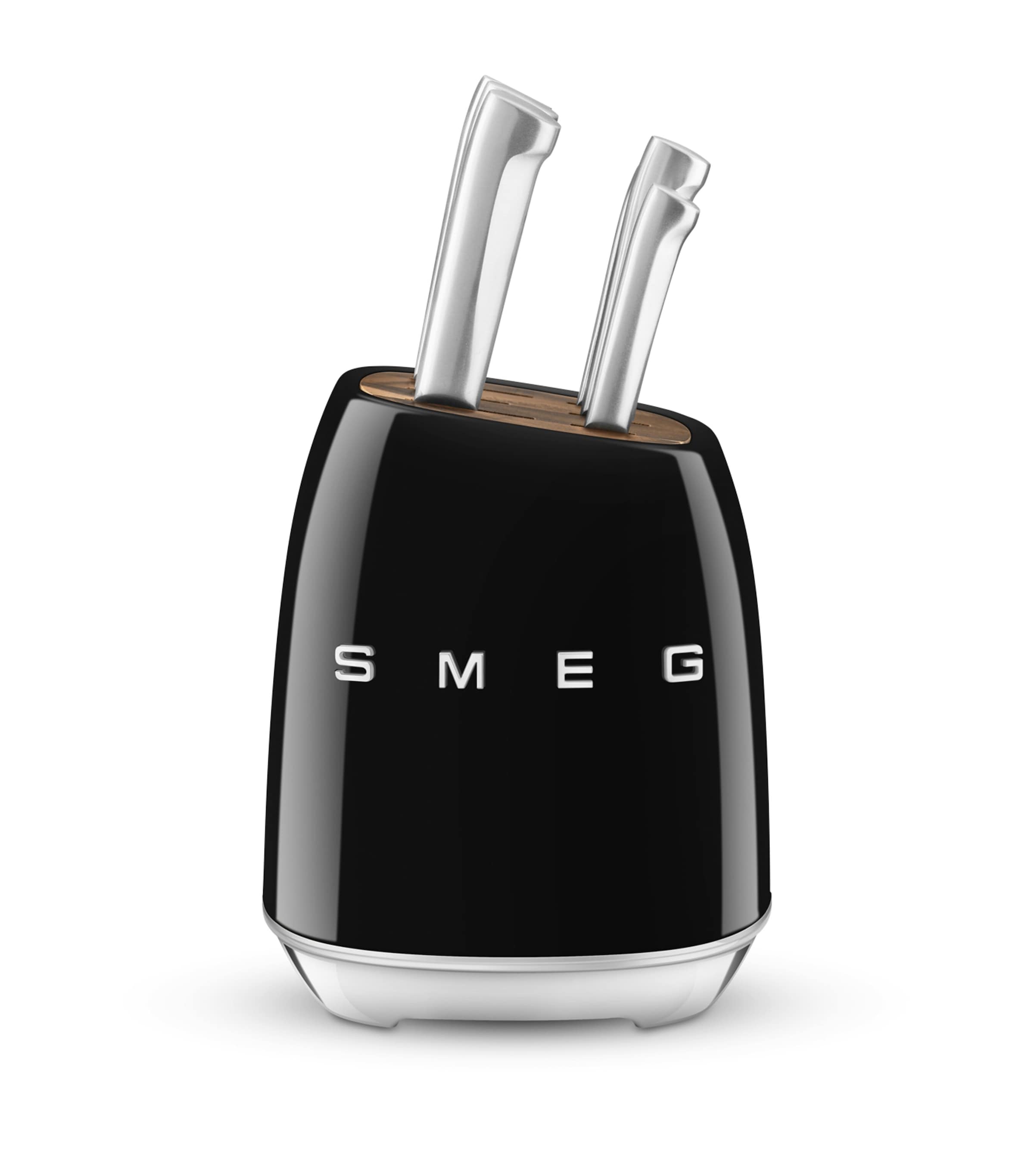 Smeg 6-piece knife block set (British brand)