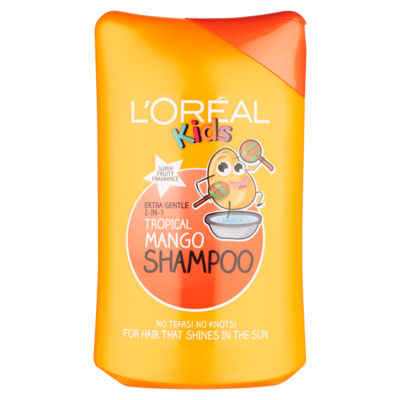 L'Oréal Kids children's shampoo tropical mango 250ml, UK version