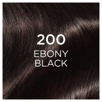 L'Oreal hair colour Ebony Black, UK version