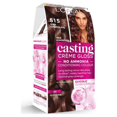 L'Oreal Casting Crème Gloss Iced Chocolate semi-permanent hair colour, UK version