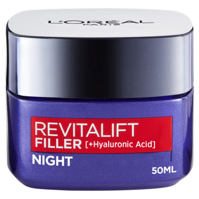 L'Oreal Paris Revitalift Filler Night Cream 50ml, UK version