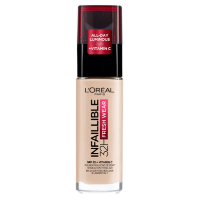 L'Oreal Paris Infallible 32H Fresh Wear Foundation Porcelain, UK version